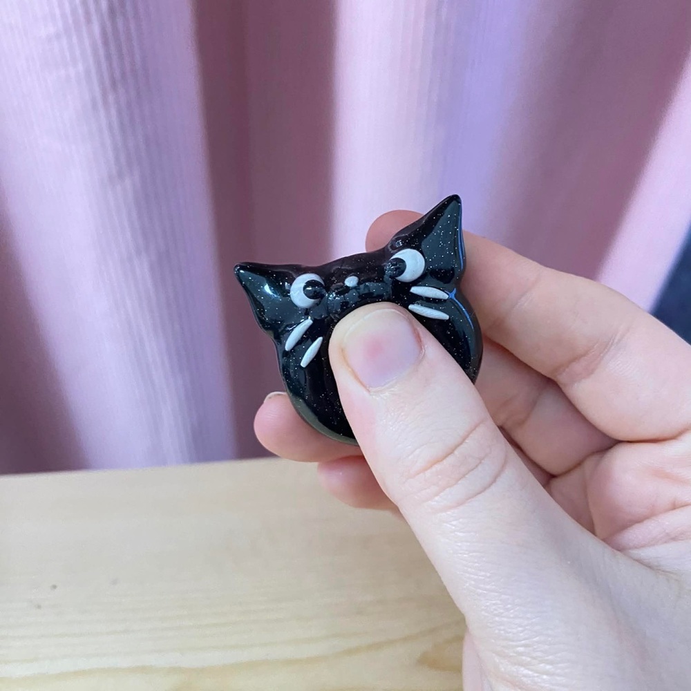 Cat Worry Stone